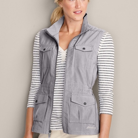 Ladies Eddie Bauer Travex Vest Size L 